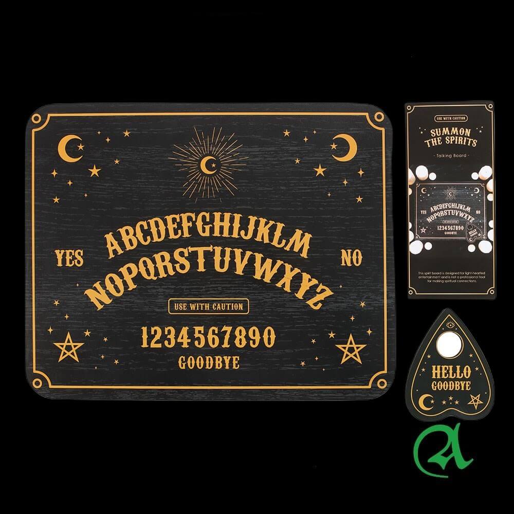 ouija plošča črna